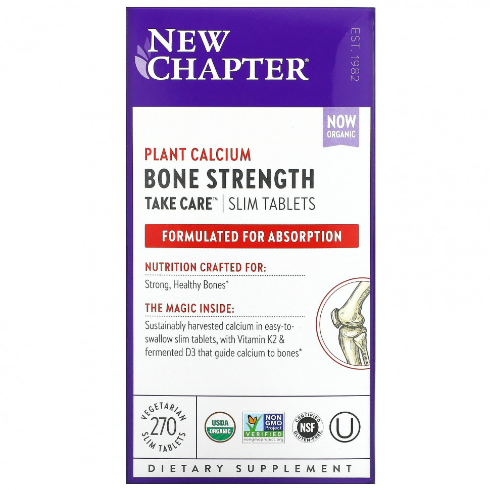 New Chapter, Bone Strength Take Care, 270     16660