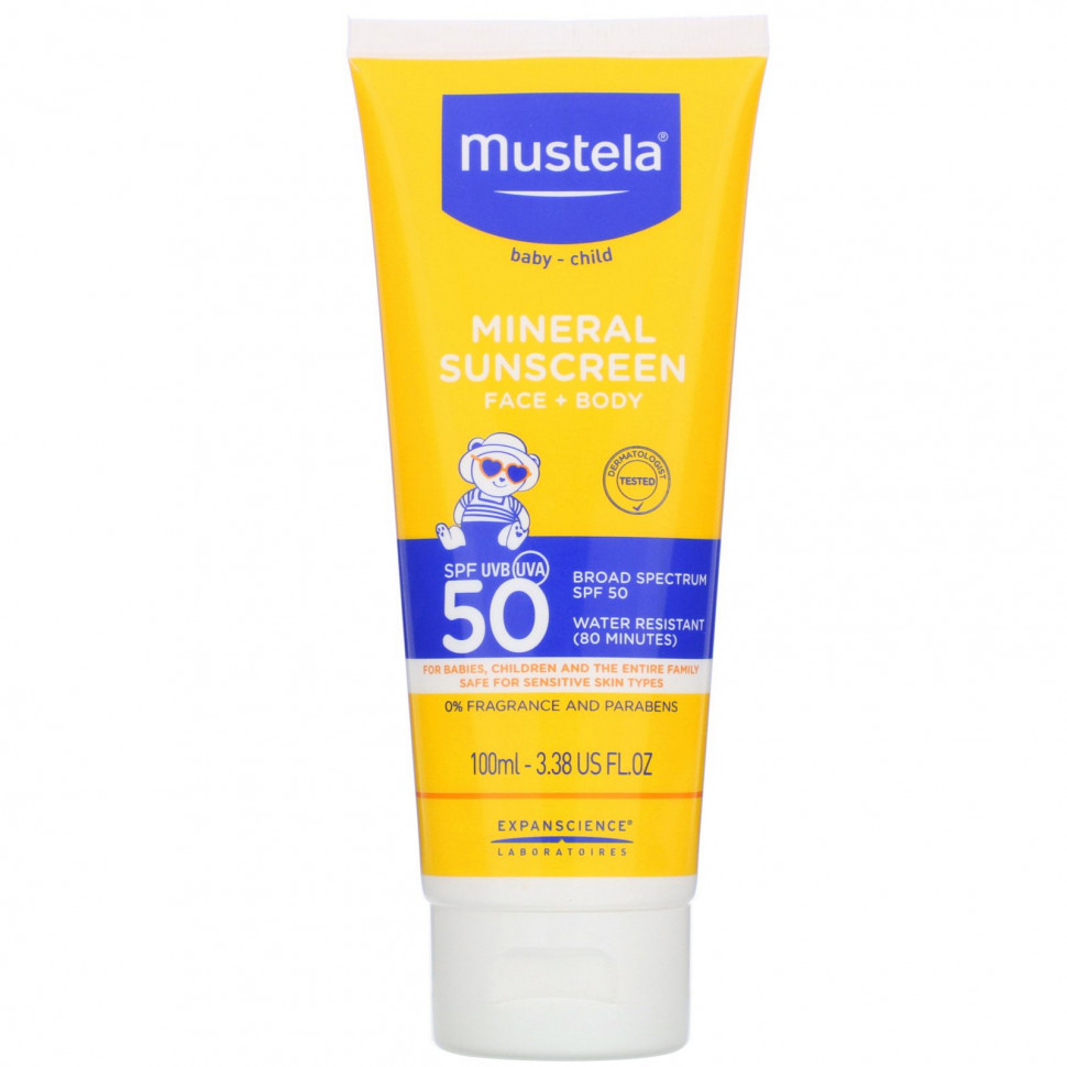 Mustela,     , SPF 50, 100  (3,38 . )  3770