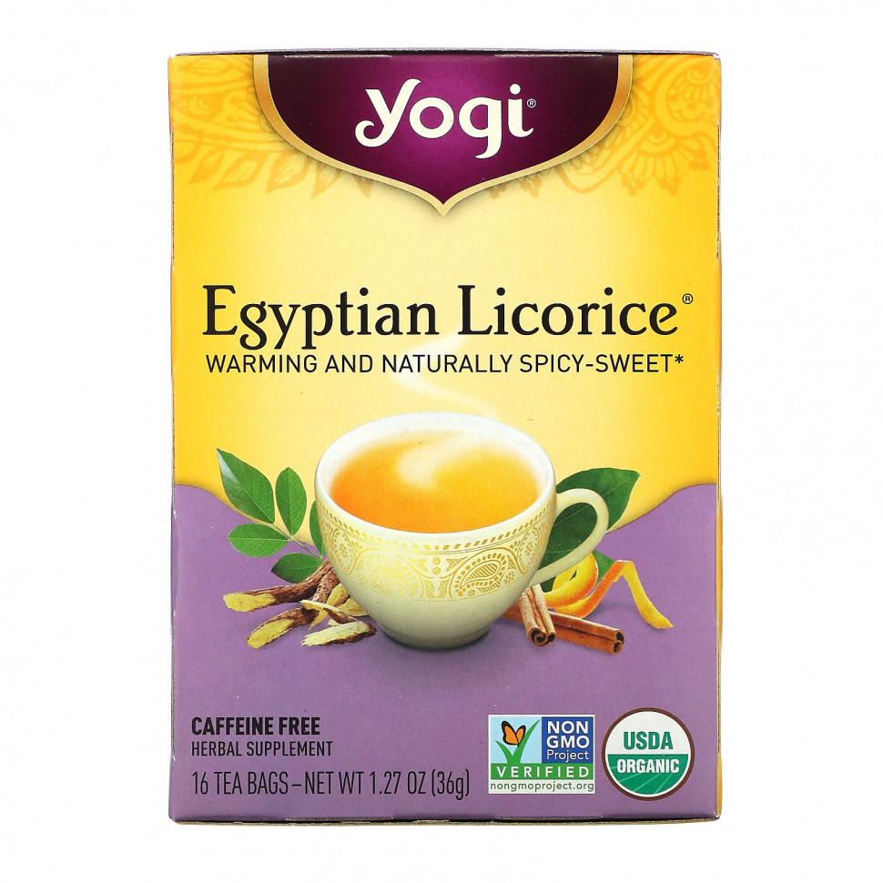 Yogi Tea, Egyptian Licorice ( ),  , 16  , 36  (1,27 )  910