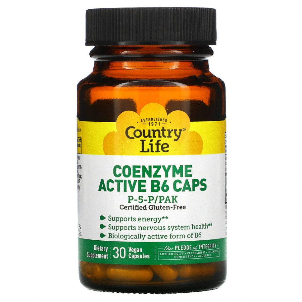  IHerb () Country Life,    B6  , P-5-P/PAK, 30  , ,    1560 