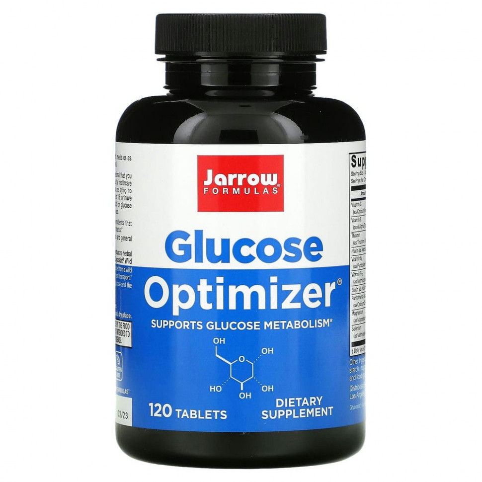 Jarrow Formulas, Glucose Optimizer, 120   5190