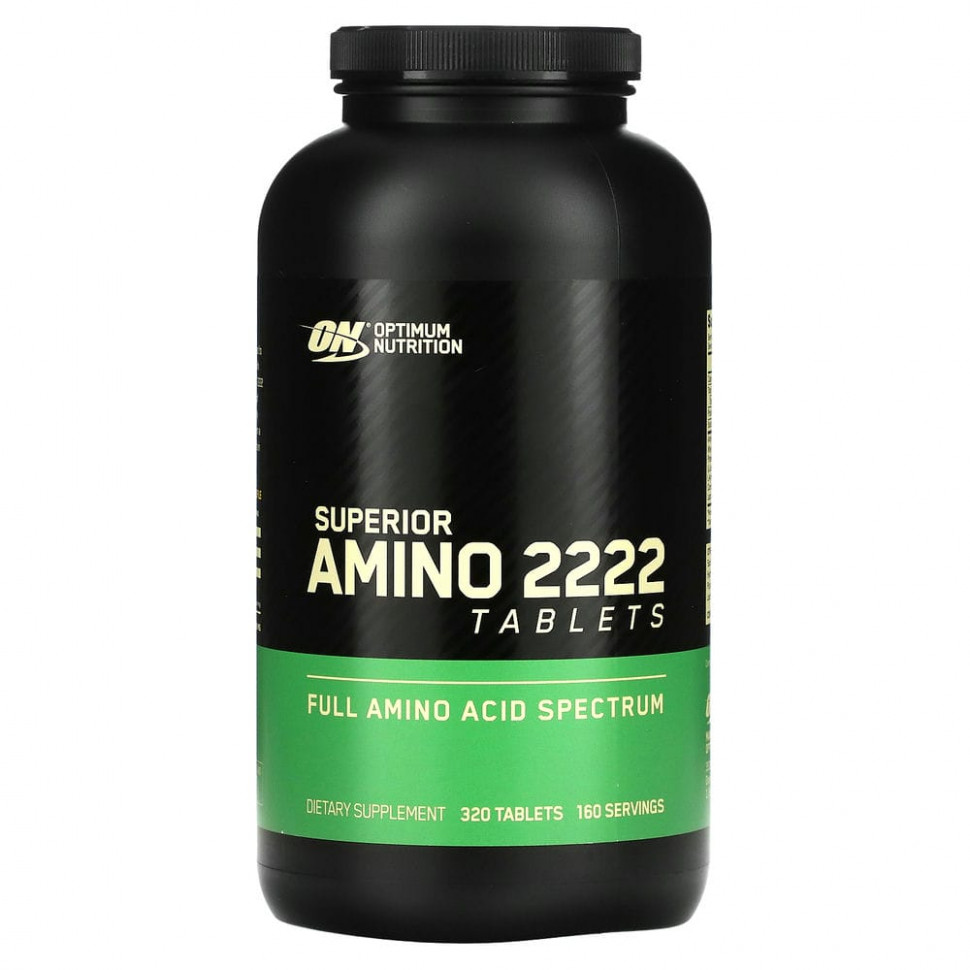 Optimum Nutrition, Superior Amino 2222 Tabs, 320   8970