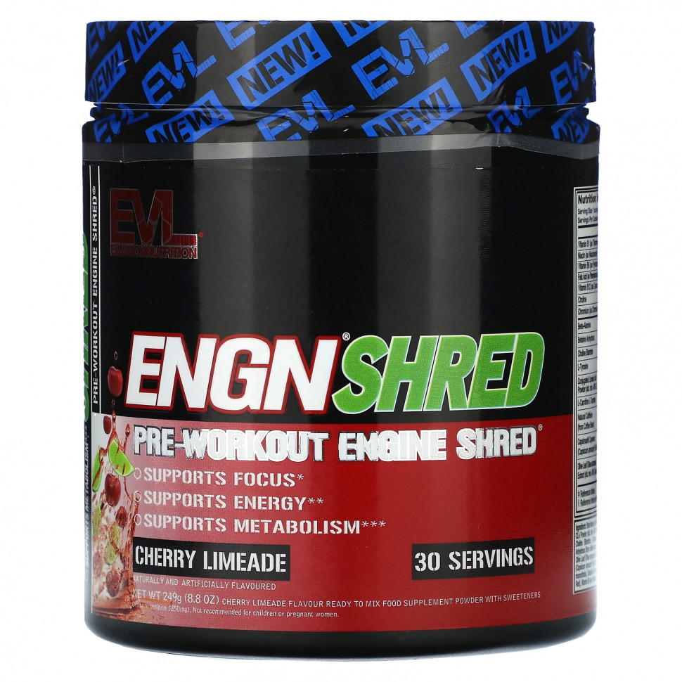 EVLution Nutrition, ENGN Shred,  ,  , 249  (8,8 )  4560