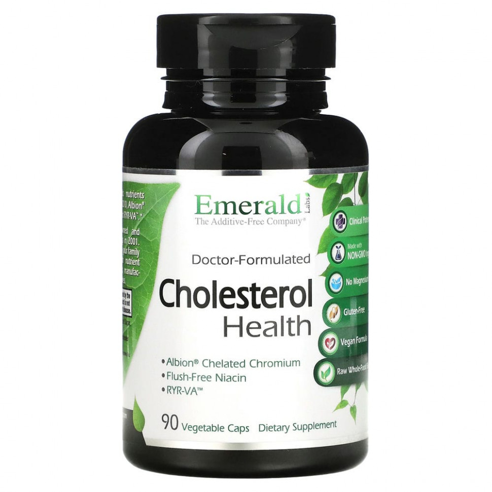 Emerald Laboratories, Cholesterol Health, 90      5120