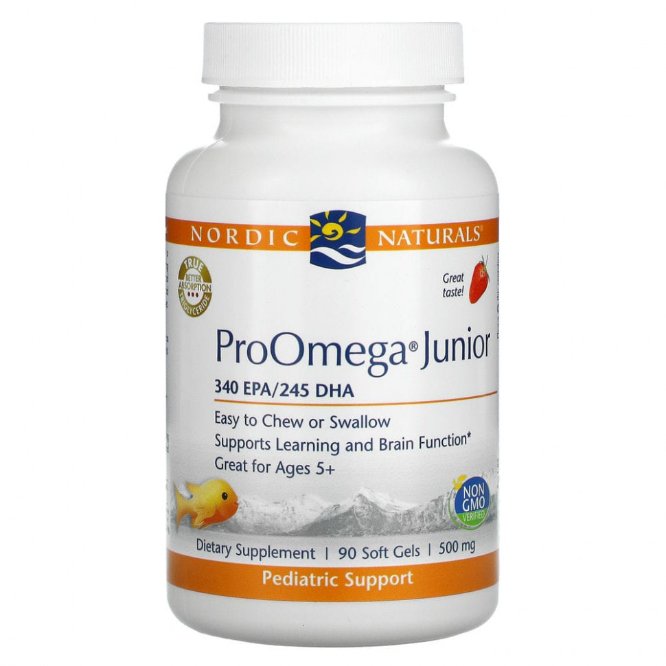 Nordic Naturals, ProOmega Junior,  , 340 , 90    4670