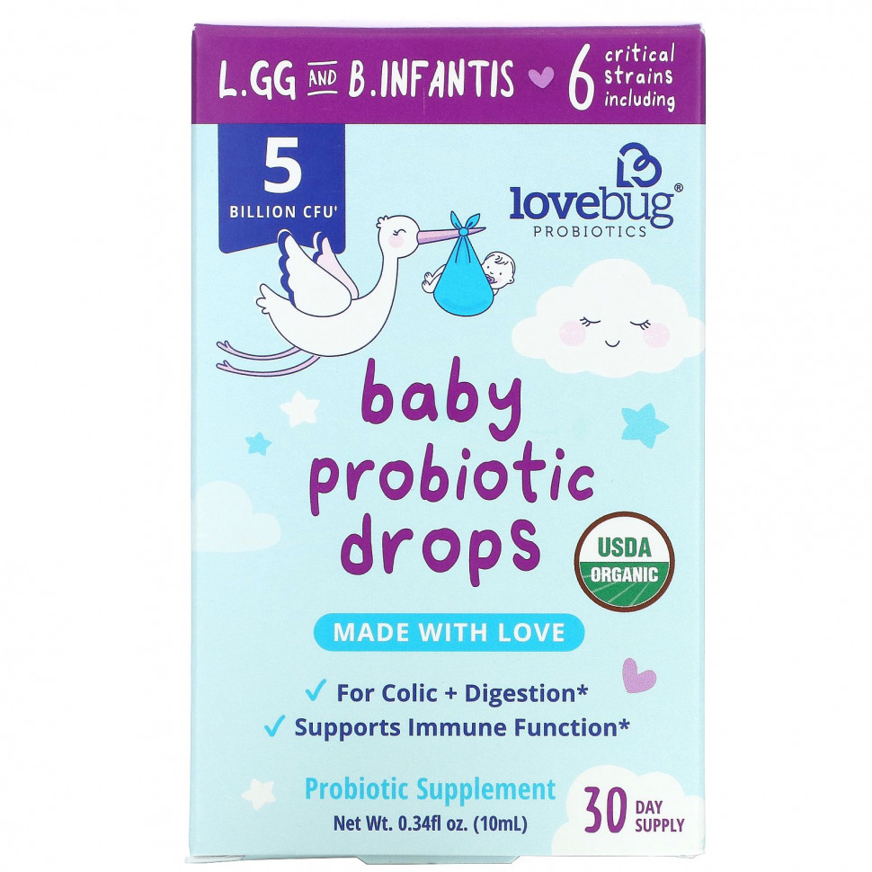 LoveBug Probiotics,   ,   , 5  , 10  (0,34 . )  3980