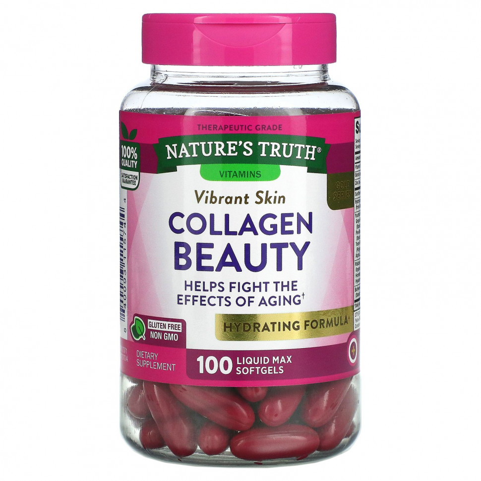 Nature's Truth, Collagen Beauty, 100  Liquid Max  3690