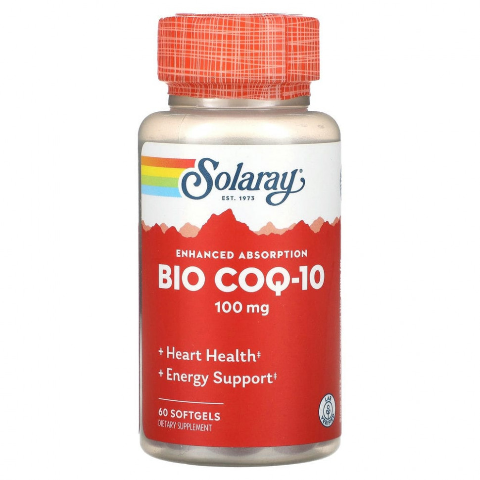  IHerb () Solaray, Bio COQ-10,  , 100 , 60  , ,    4340 