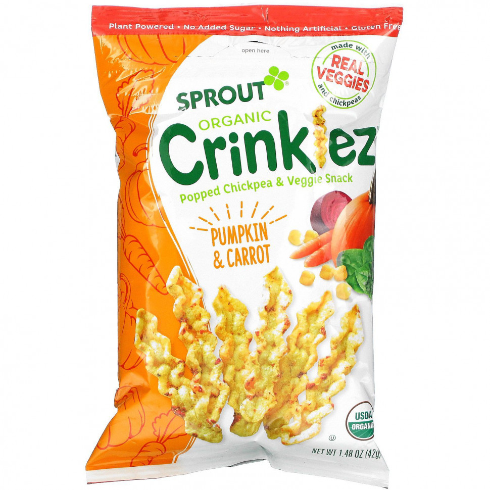 Sprout Organic, Crinklez,     ,    12 ,   , 42  (1,48 )  1160