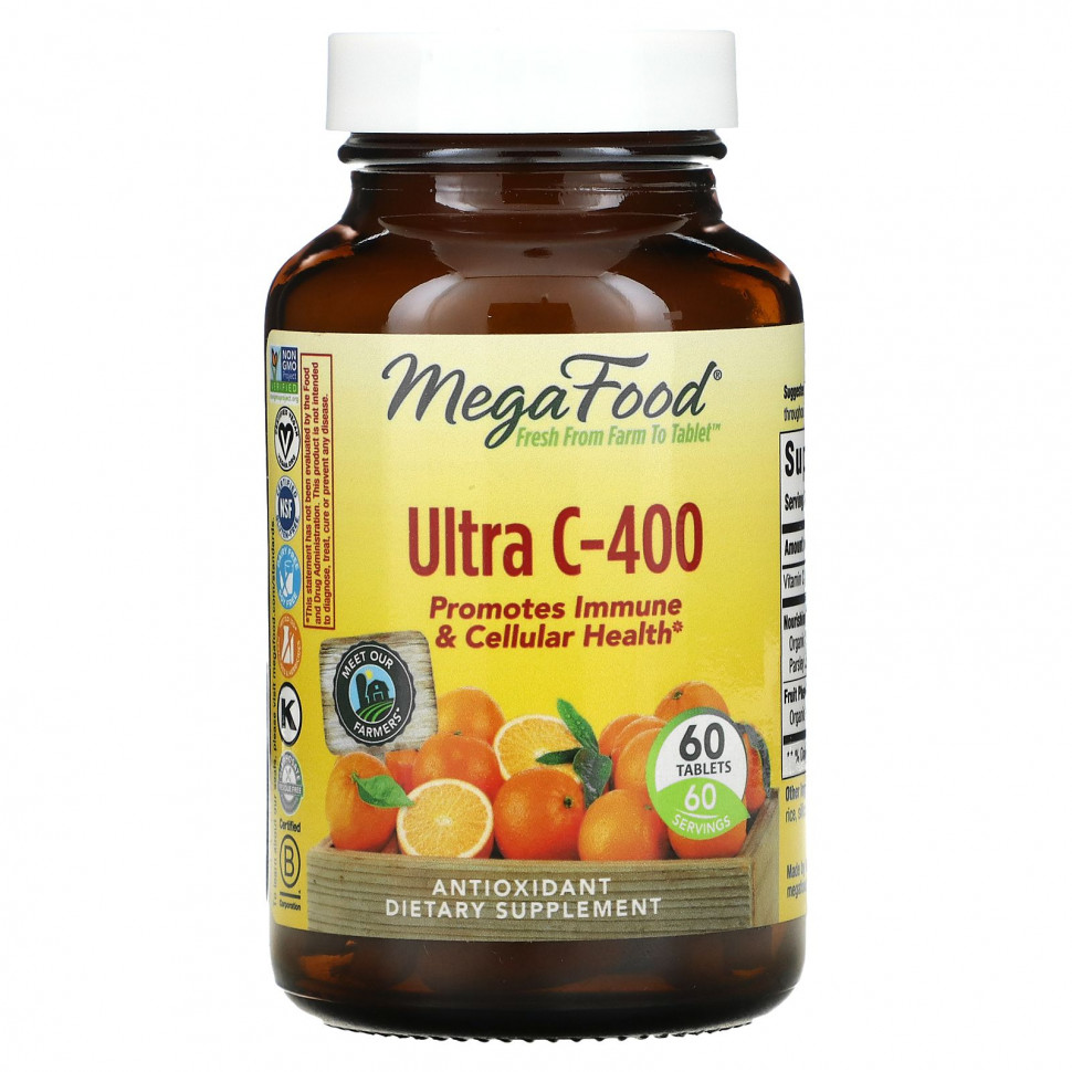 MegaFood, Ultra C-400, 60   5360