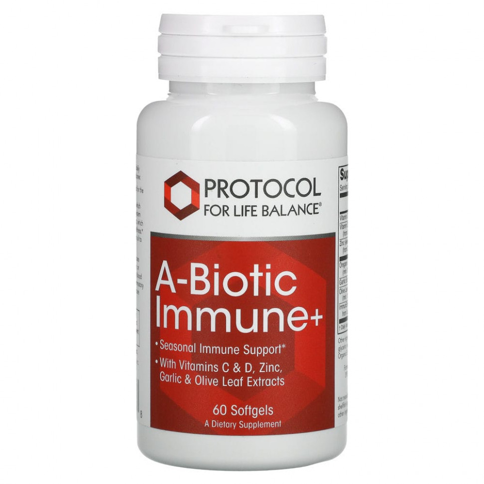 Protocol for Life Balance, A-Biotic Immune +, 60    4030