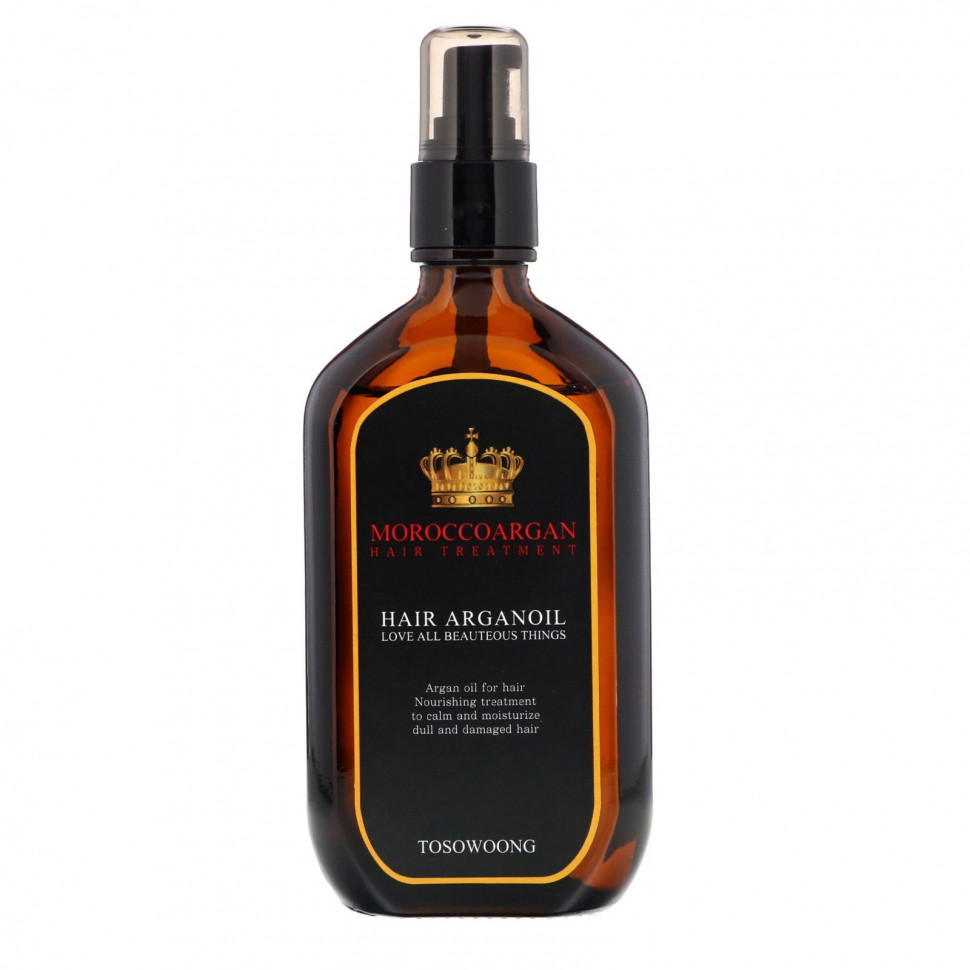 Tosowoong, Morocco Argan Hair Oil, 100 ml  5840