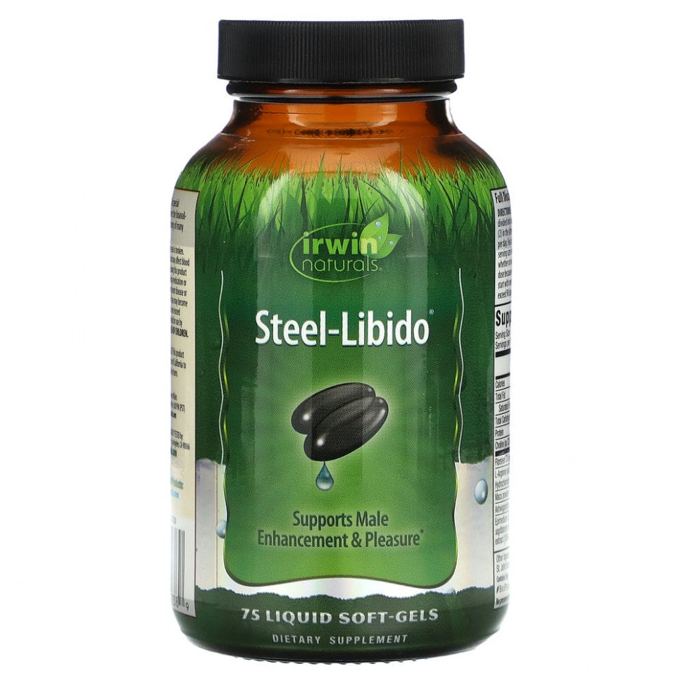 Irwin Naturals, Steel Libido, 75       4770