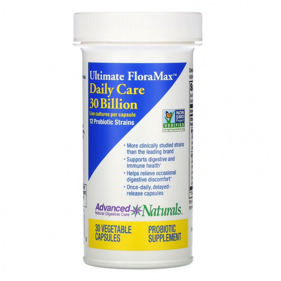 Advanced Naturals, Ultimate FloraMax,  , 30 , 30    5200