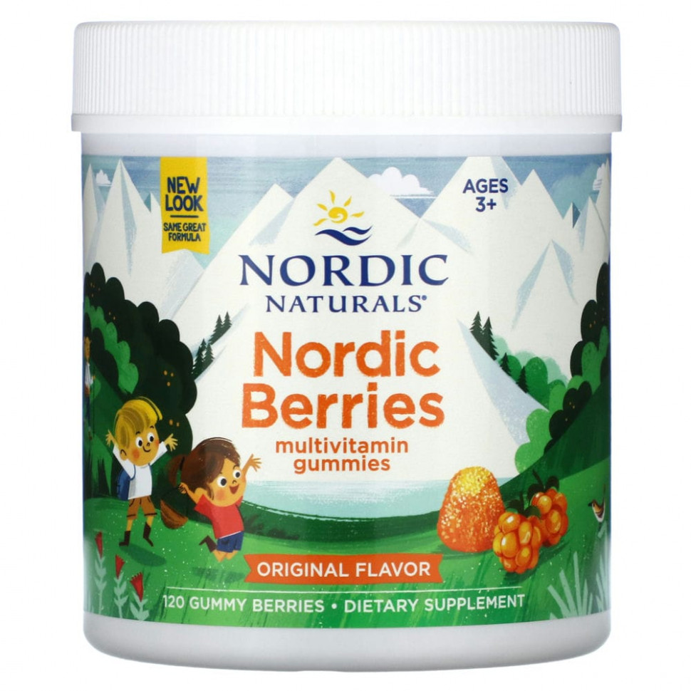 Nordic Naturals, Nordic Berries,   ,  , 120 -   5040