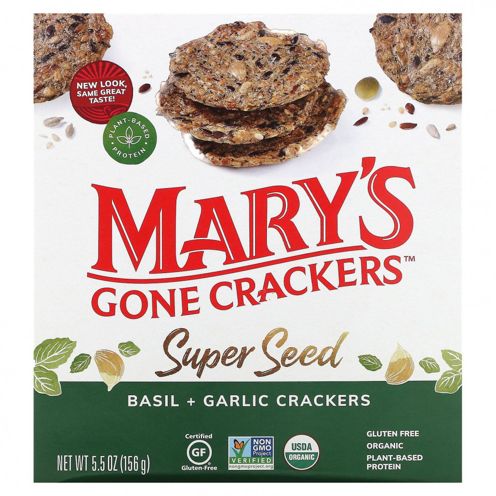  IHerb () Mary's Gone Crackers, Super Seed,  ,   , 156  (5,5 ), ,    1170 