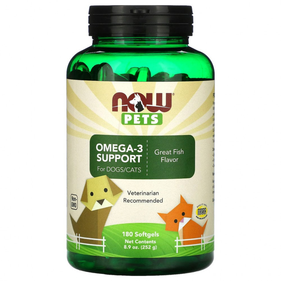  IHerb () NOW Foods, Pets, -3    ,   , 180  , ,    2170 