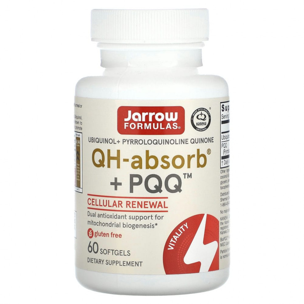  IHerb () Jarrow Formulas, , QH-Absorb + PPQ, 60  , ,    11350 