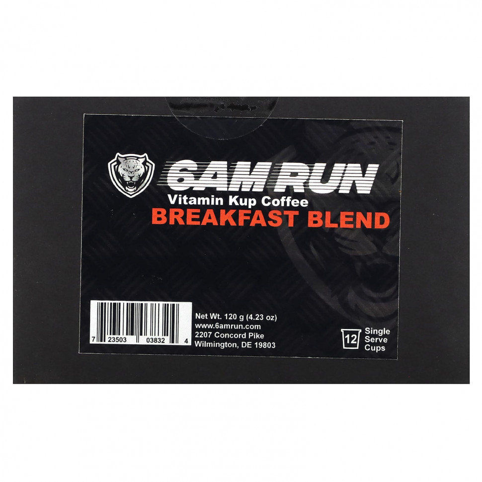 6AM Run, Vitamin Kup Coffee,   ,  , 12  , 120  (4,23 )  4630