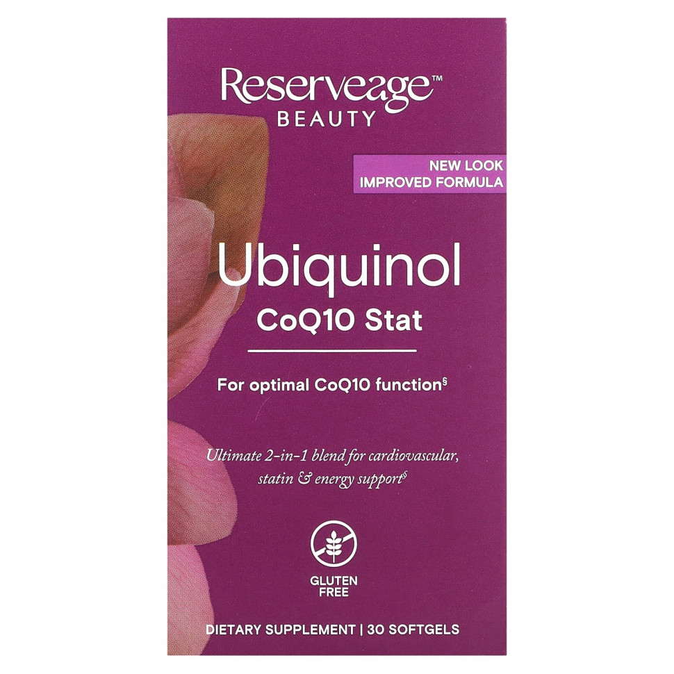 Reserveage Nutrition, , Coq10 stat, 30    5500