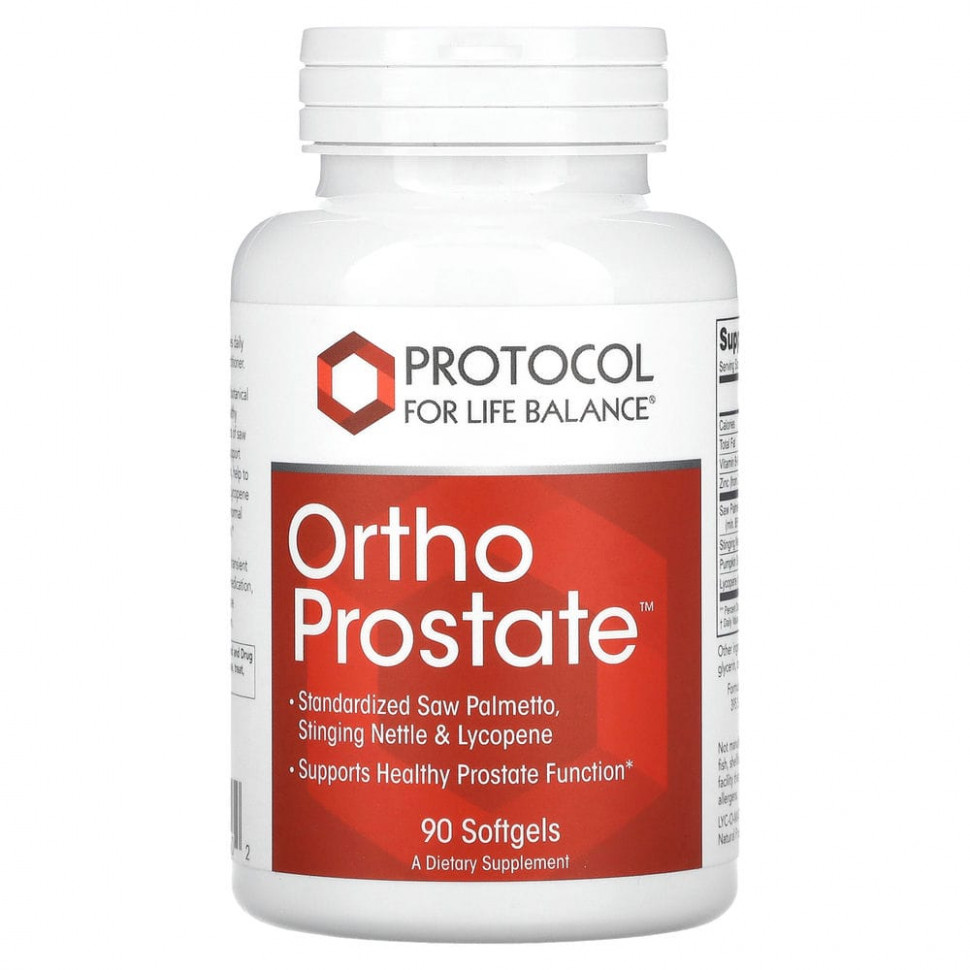  IHerb () Protocol for Life Balance, Ortho Prostate, 90  , ,    3910 