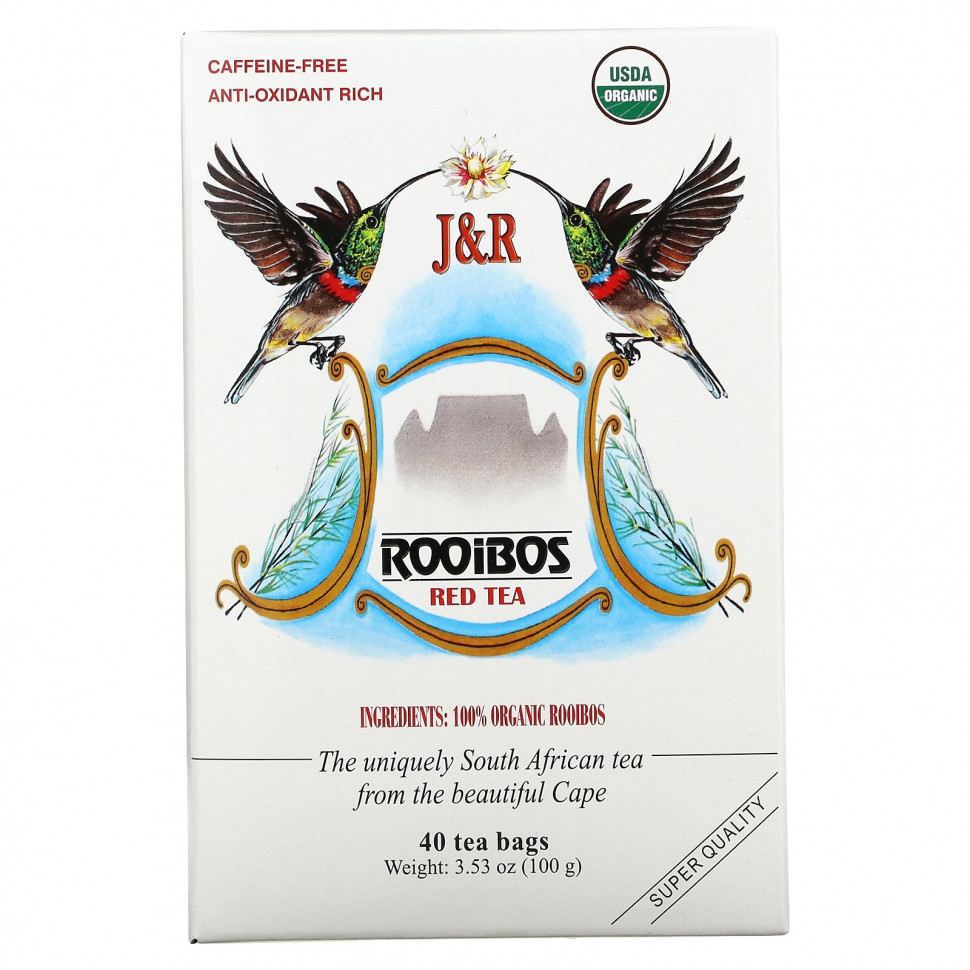 J&R Port Trading Co., Pure Rooibos Red Tea (   ),  , 40  , 100  (3,53 )  1710