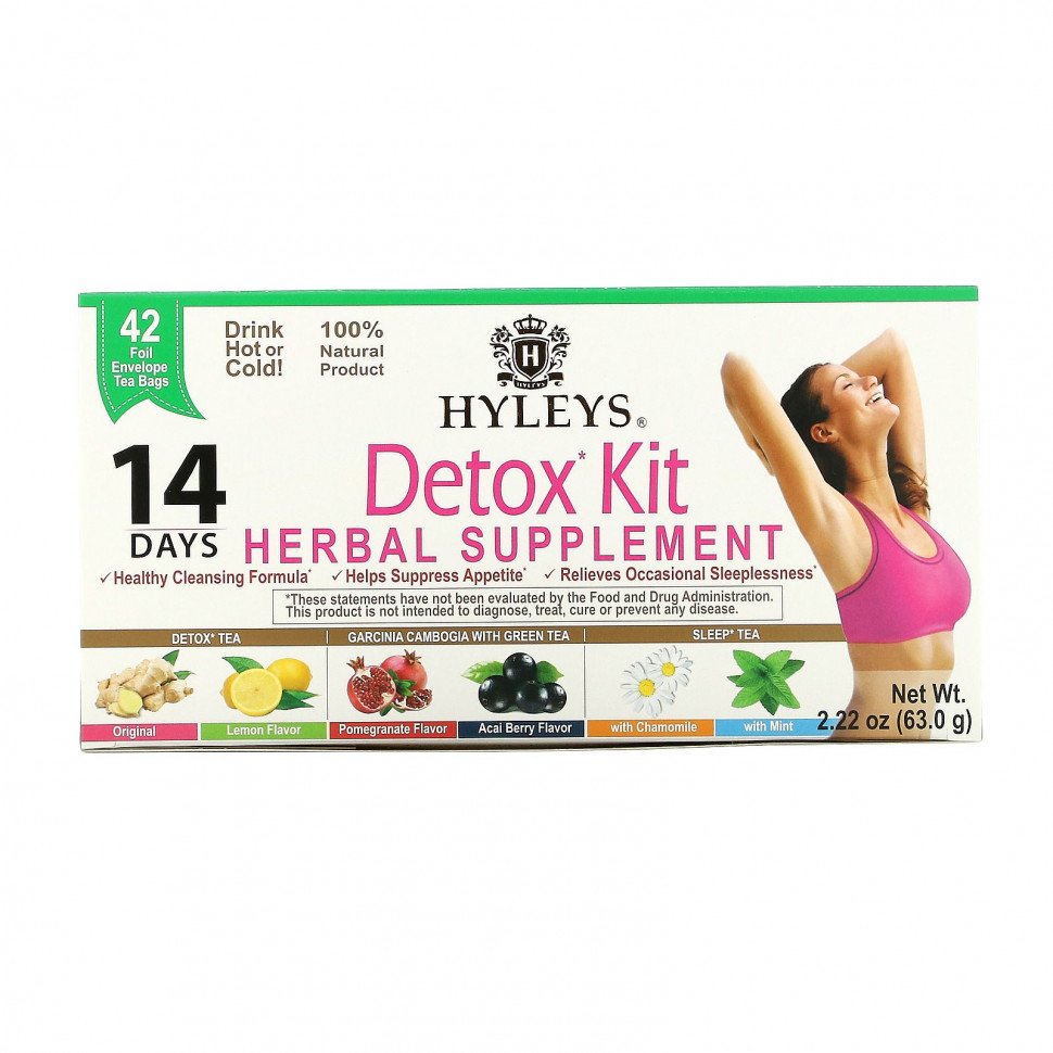 Hyleys Tea, Detox Kit, 14- ,  , 42     , 63,0  (2,22 )  2520