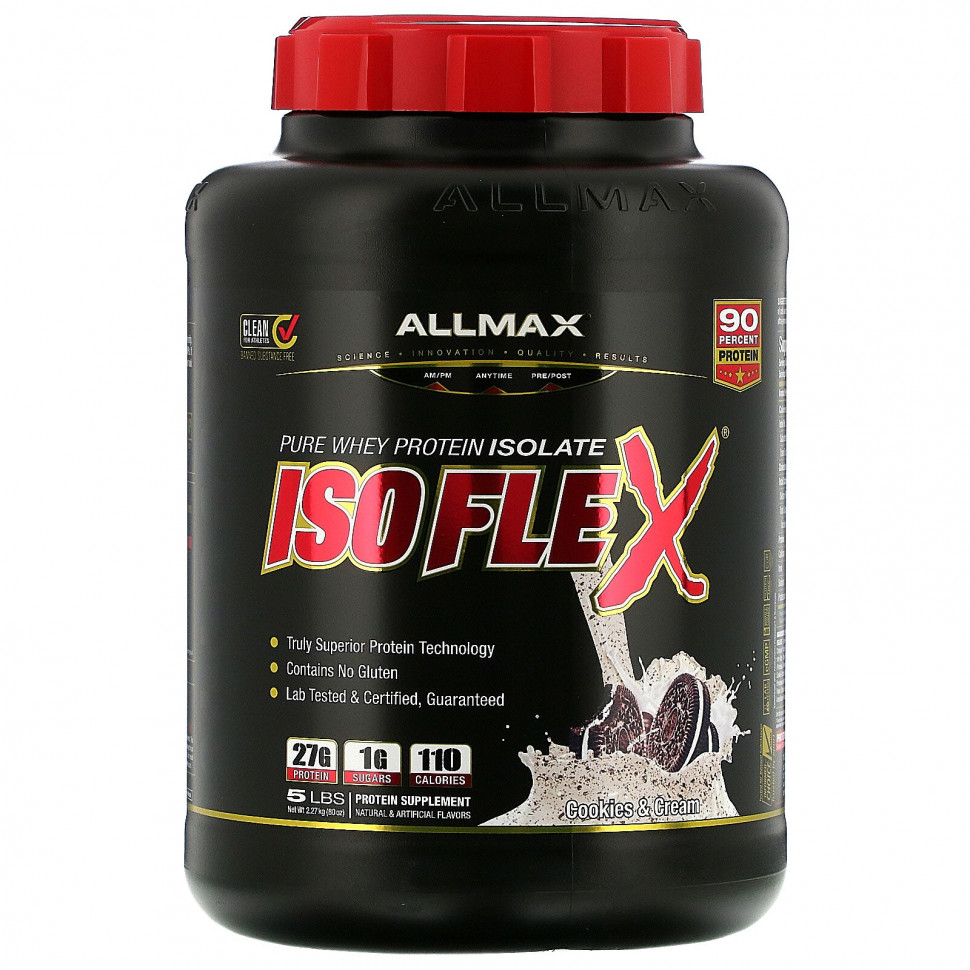 ALLMAX Nutrition, Isoflex, 100%     (  ,  ),     , 2,27  (5 )  18200