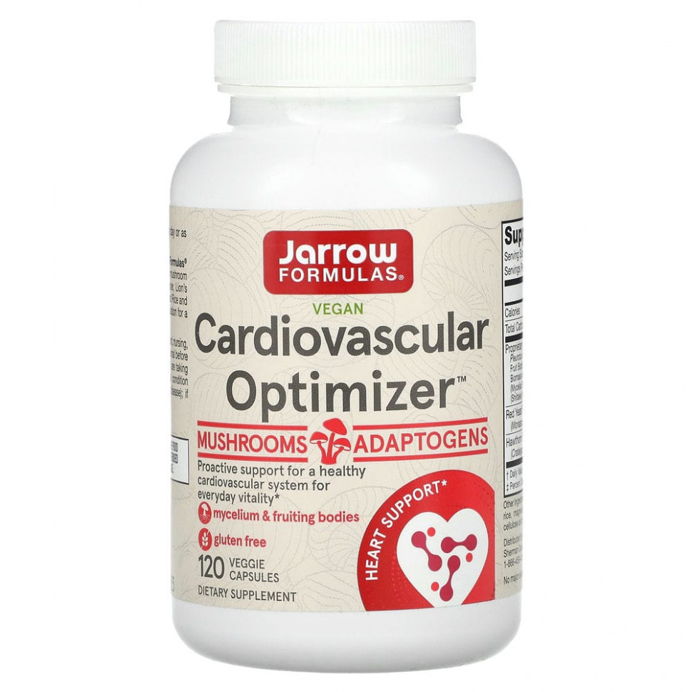 Jarrow Formulas, Cardiovascular Optimizer, 120    5050