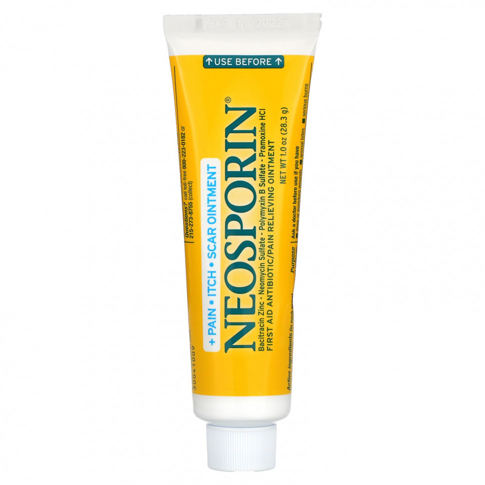 Neosporin, Multi-Action, Pain Itch Scar Ointment, 1.0 oz (28.3 g)  2640