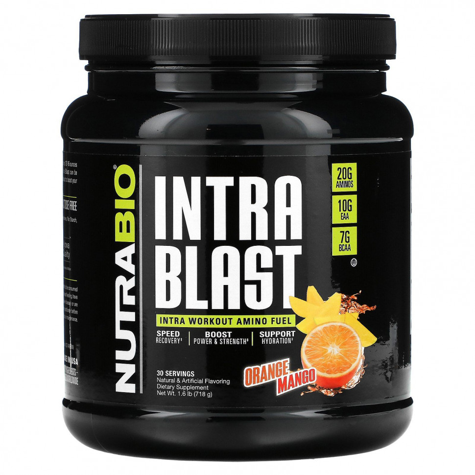 NutraBio Labs, Intra Blast,     ,     , 718  (1,6 )  7250