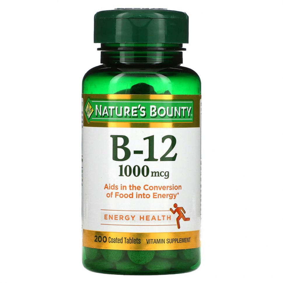 Nature's Bounty, B-12, 1000 , 200     4440