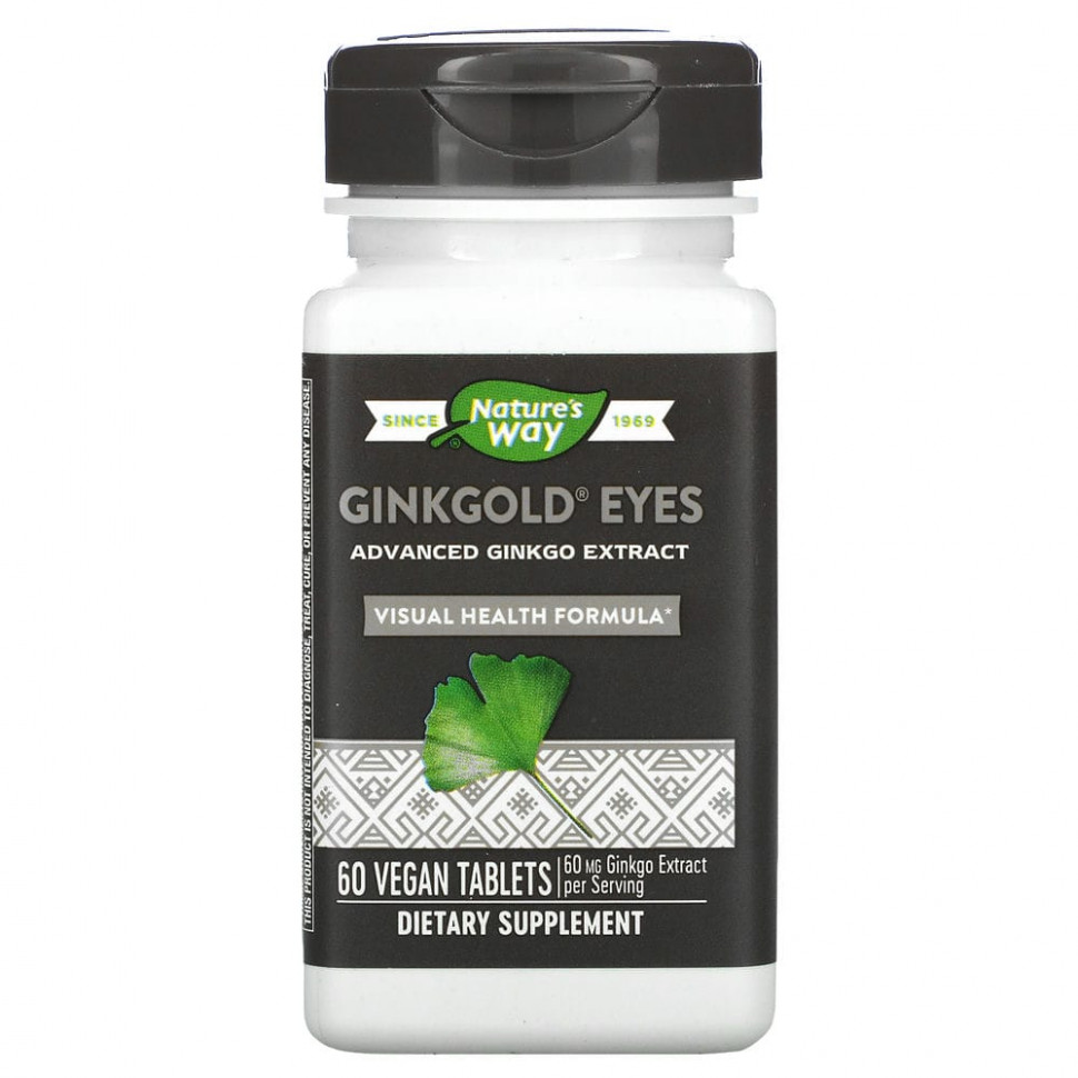 Nature's Way, Ginkgold Eyes, 60    5960