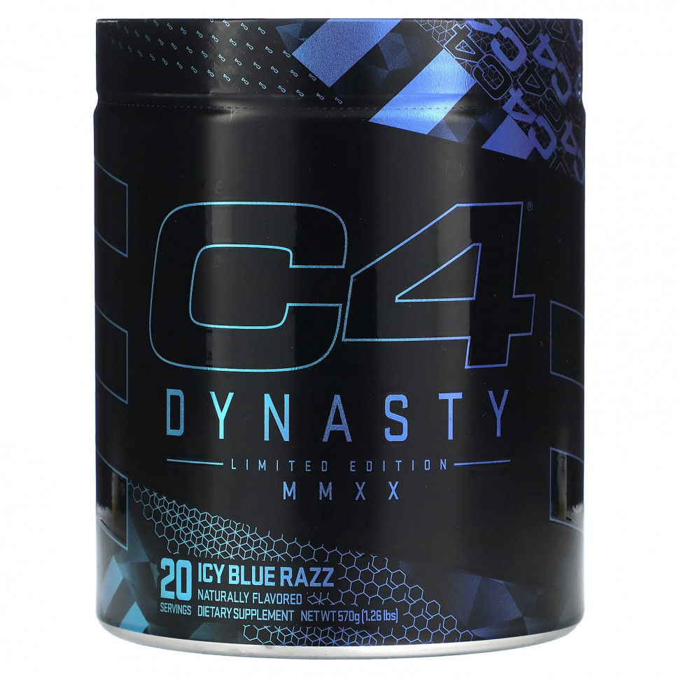 Cellucor, C4 Dynasty, Limited Edition MMXX, Icy Blue Razz, 570  (1,26 )  9200