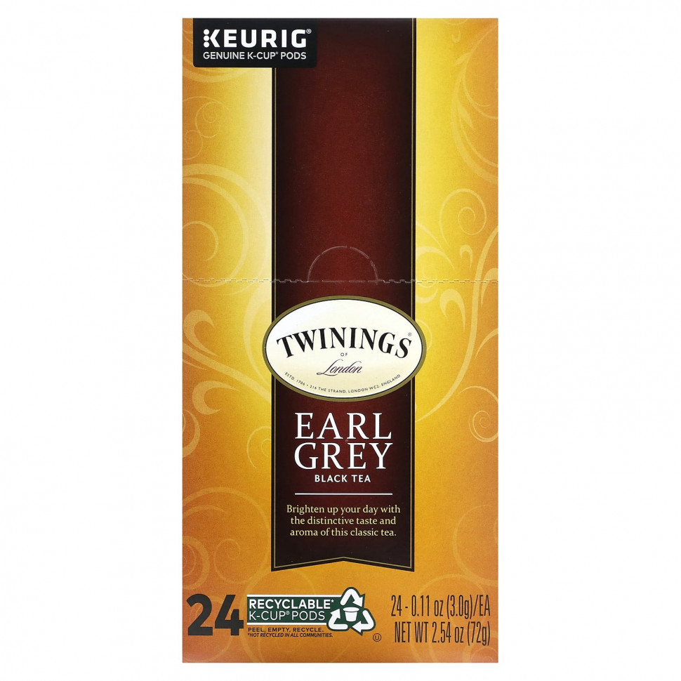 Twinings,   Earl Grey, 24 K-,  3  (0,11 )  4220