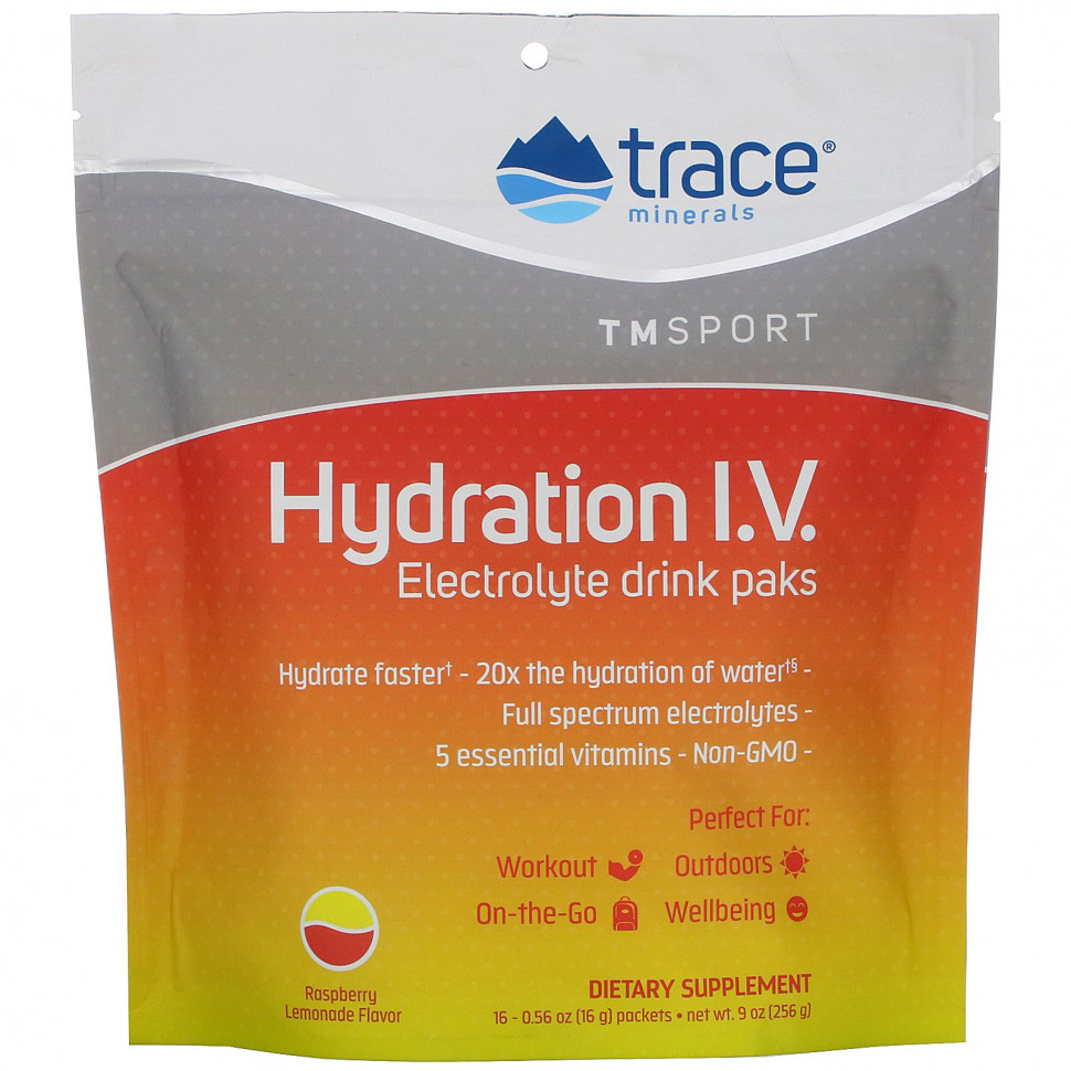 Trace Minerals , Hydration IV,     , - , 16   0,56  (16 )   4820