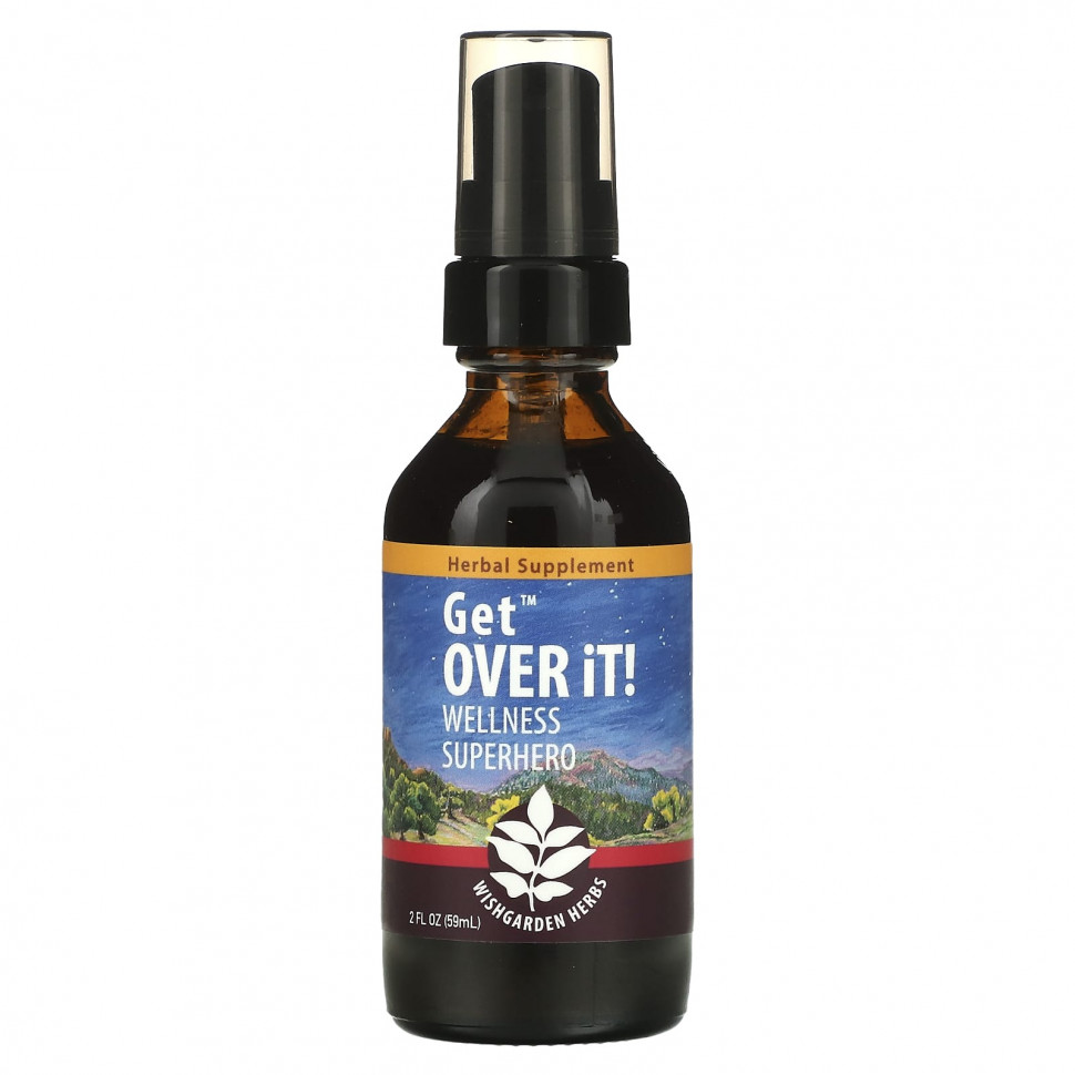 WishGarden Herbs, Get Over It, Wellness Superhero, 59  (2 . )  4530