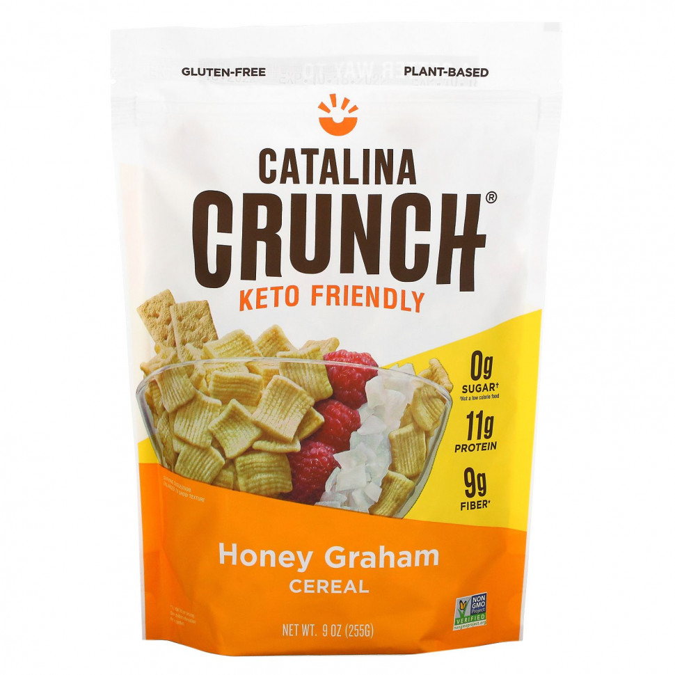 Catalina Crunch, Keto Friendly Cereal, Honey Graham, 255  (9 )  2270