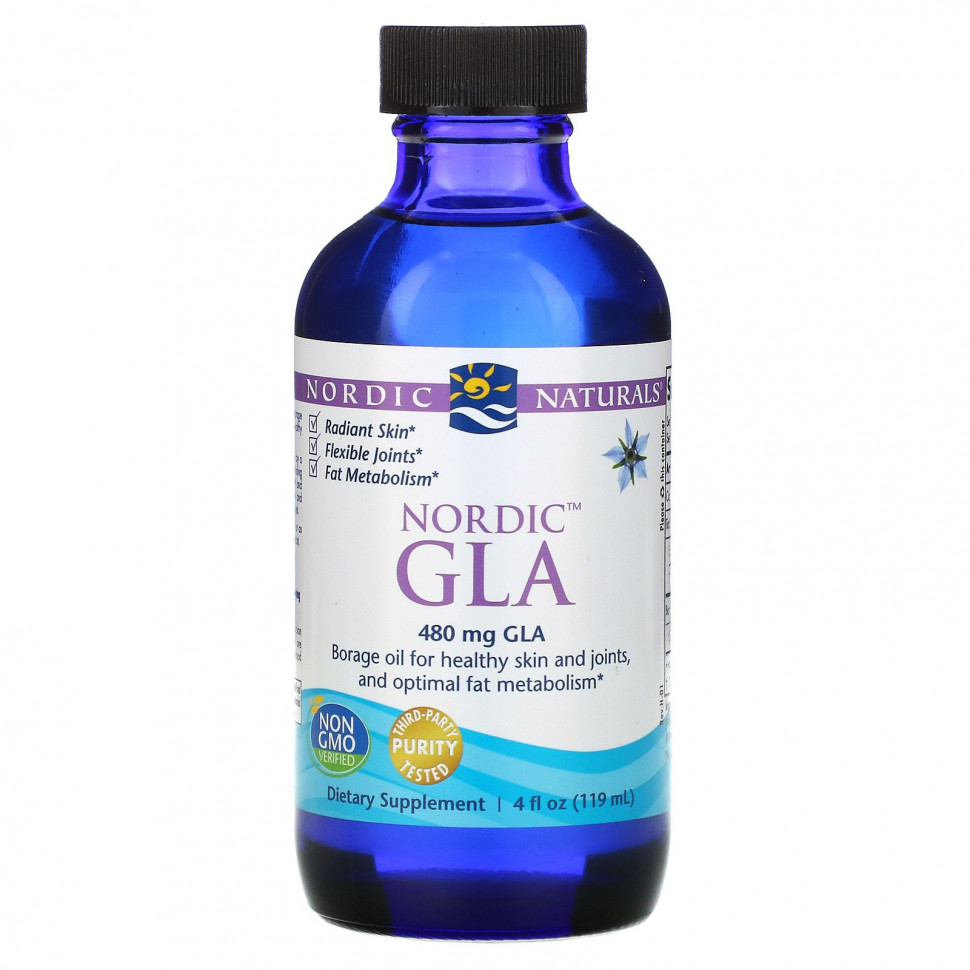 Nordic Naturals, Nordic GLA, 4   (119 )  4720