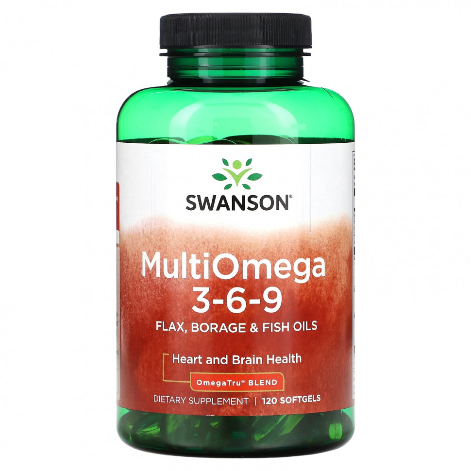 Swanson, MultiOmega 3-6-9`` 120    3020