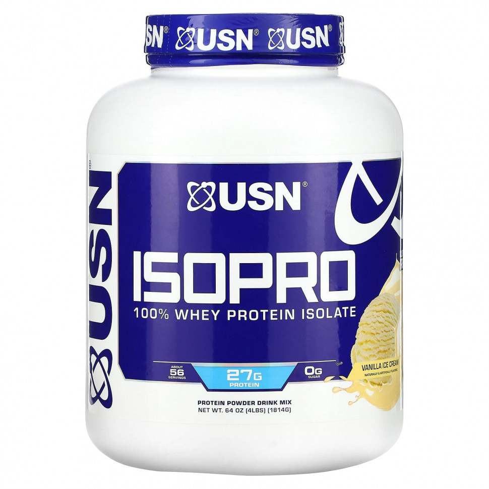 USN, IsoPro, 100%   ,  , 1814  (4 )  17420