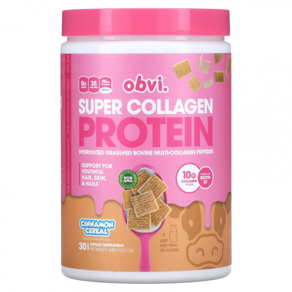 Obvi, Super Collagen Protein,   , 348  (12,27 )  5920