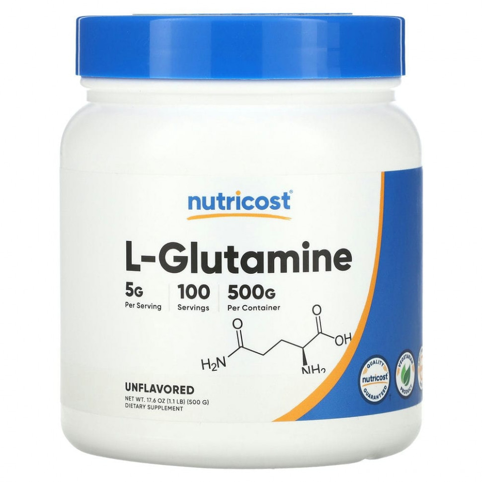 Nutricost, L-,  , 5  (500 )  4590