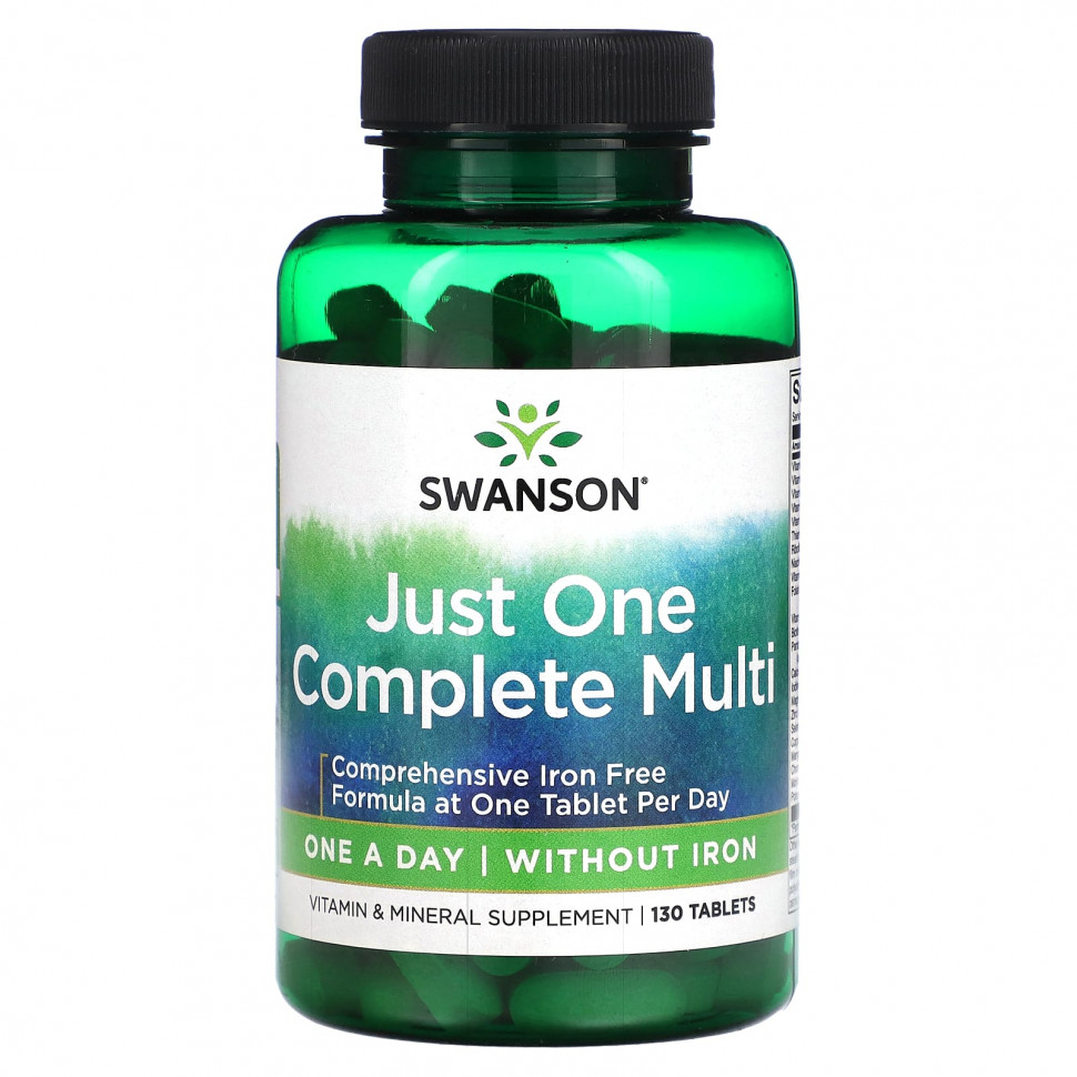  IHerb () Swanson, Just One Complete Multi, 130 , ,    1820 