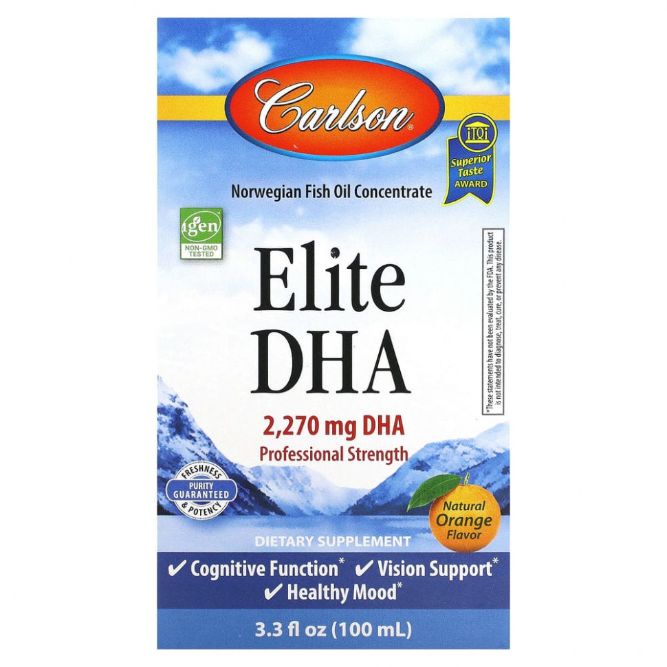 Carlson Labs, Elite DHA   , 2270 , 100  (3,3 . )  5220