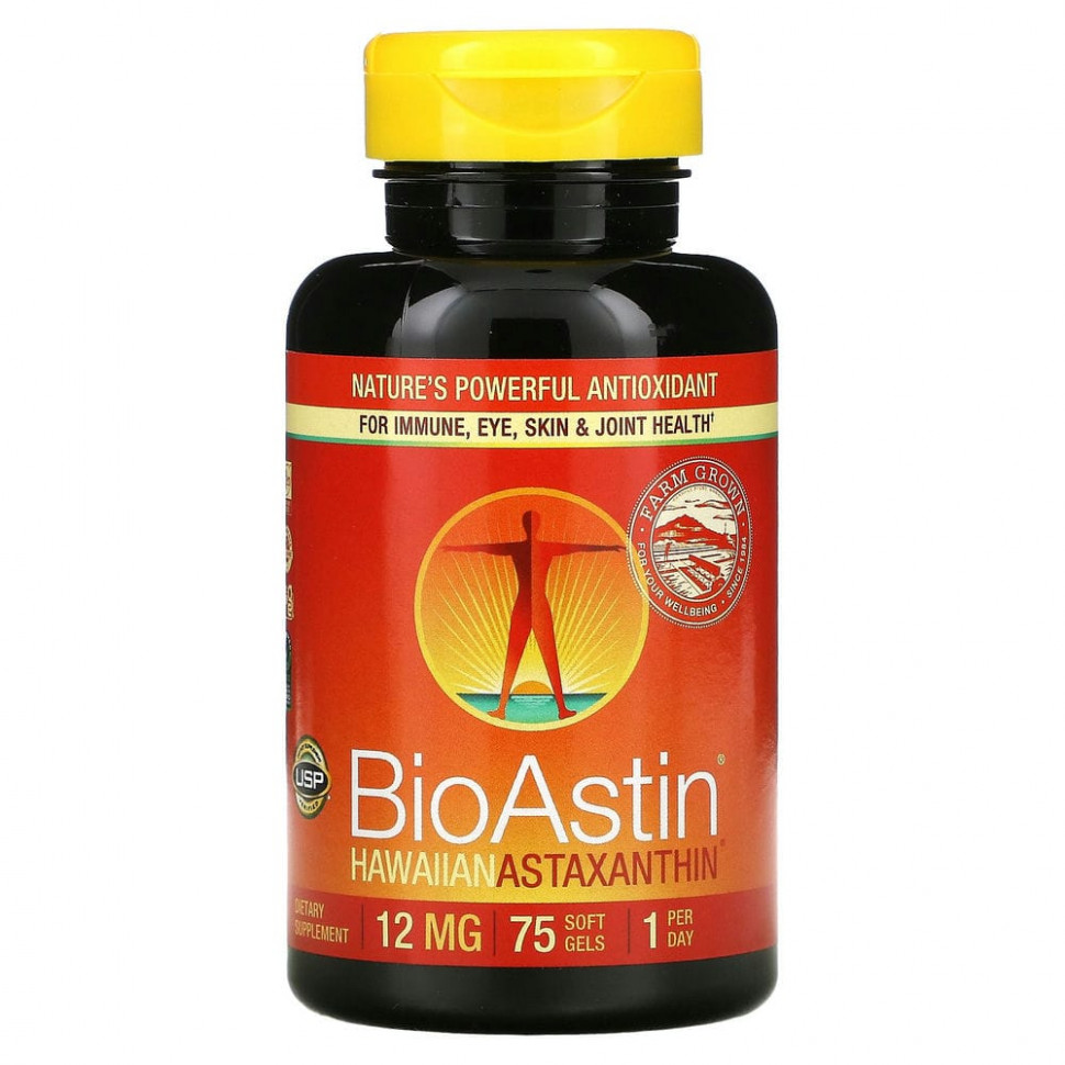 Nutrex Hawaii, BioAstin,  , 12 , 75    7500