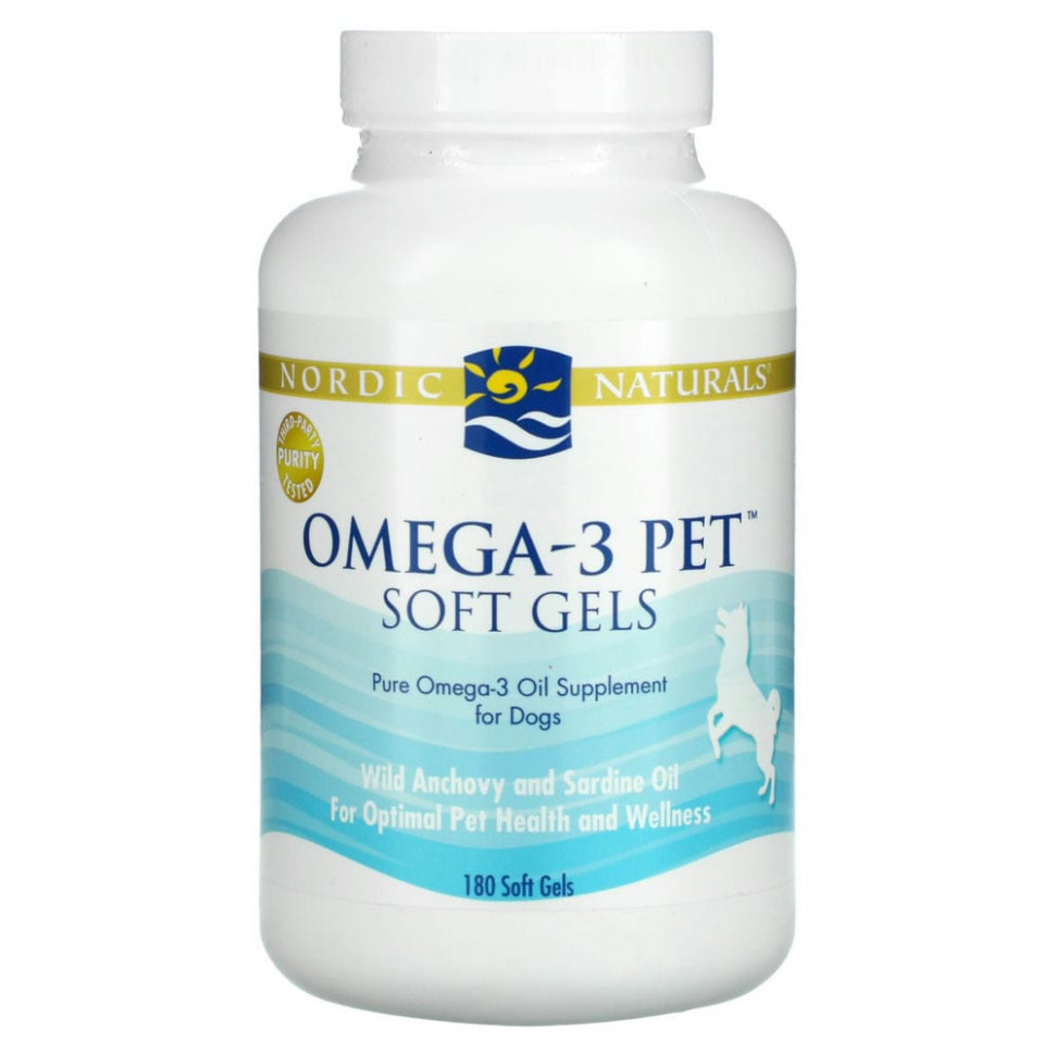 Nordic Naturals, Omega-3 Pet,  , 180   6380