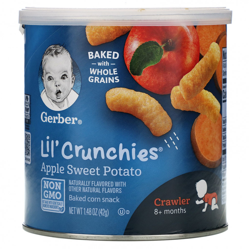 Gerber, Lil 'Crunchies,     8 ,   , 42  (1,48 )  940