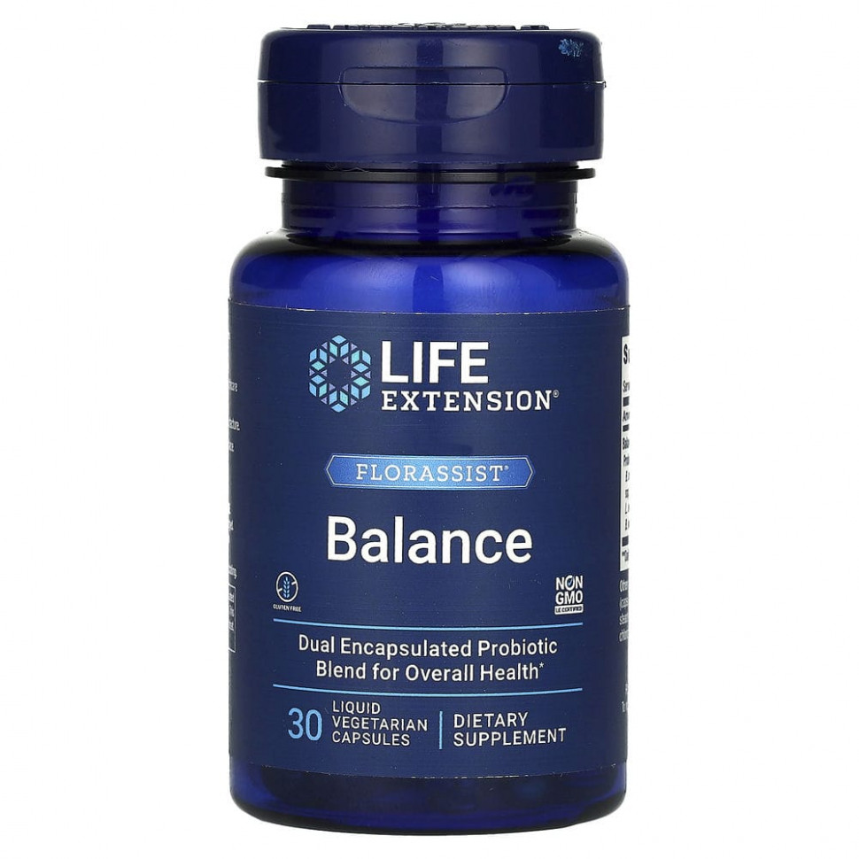 Life Extension, FLORASSIST Balance, 30     3580