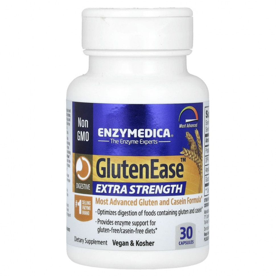 Enzymedica, GlutenEase,        , 30   3720